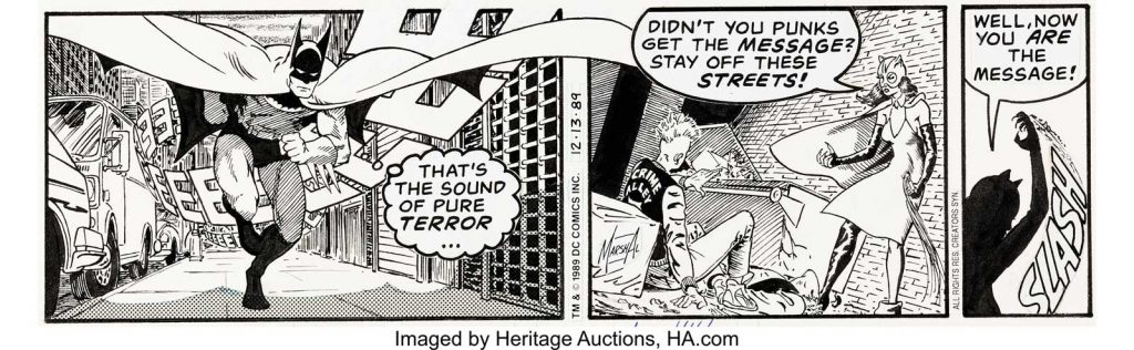 Batman Daily Comic Strip - 13th December 1989 by Marshall Rogers