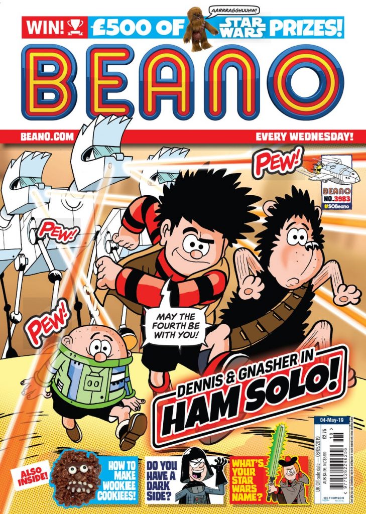 New Beanoinspired toys, artworks and meal boxes on their way