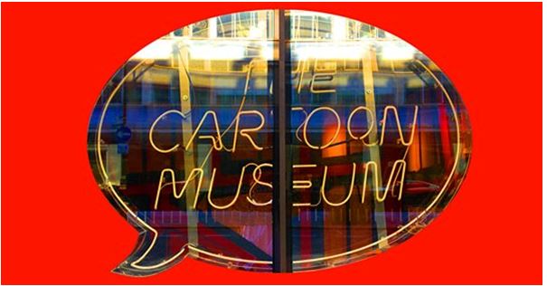Cartoon Museum Logo. Photo: Will Potter