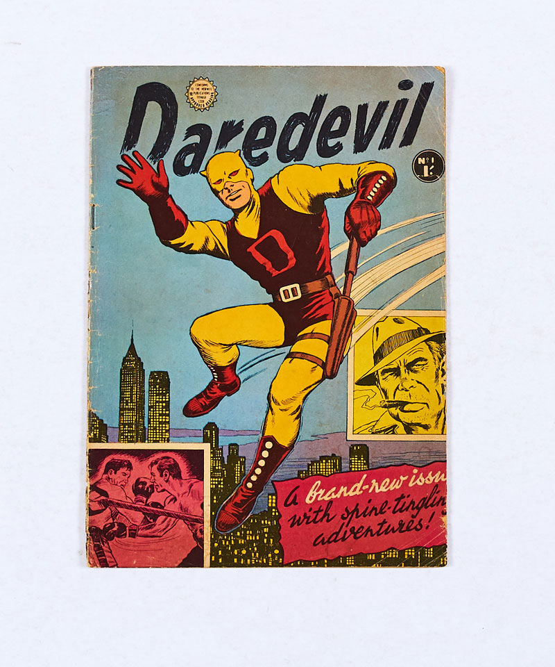 The first issue of the Australian edition of Marvel’s Daredevil 1 (1964 Horwitz Publ. Sydney)