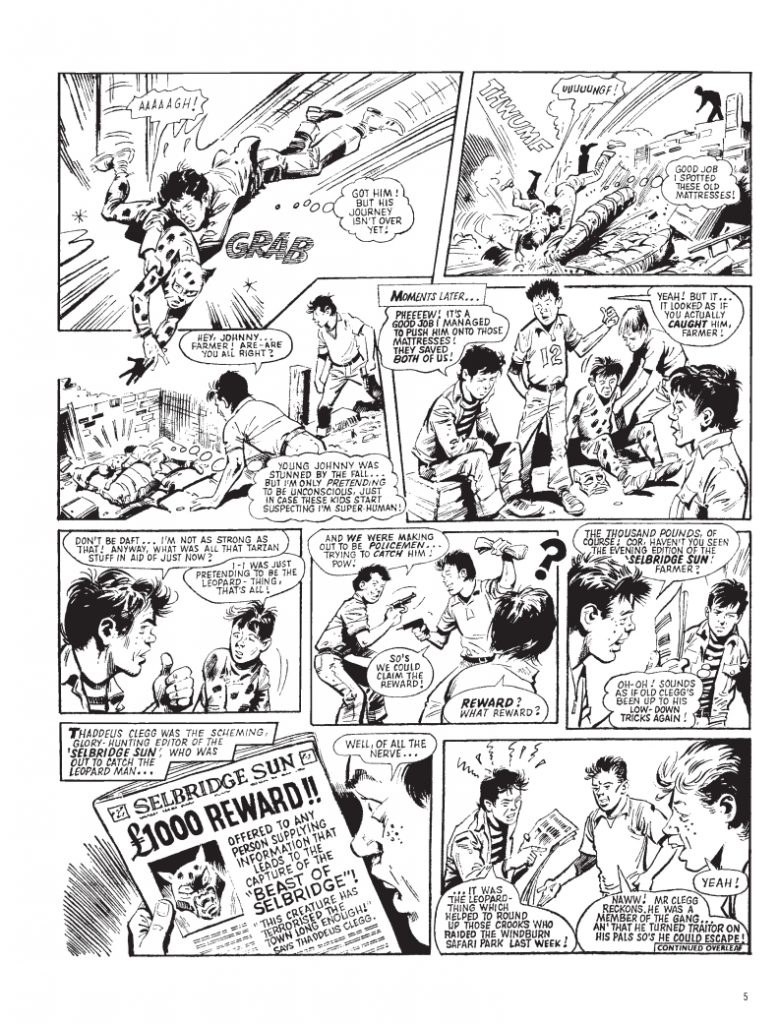 The Leopard from Lime Street - 1977 - Sample Page