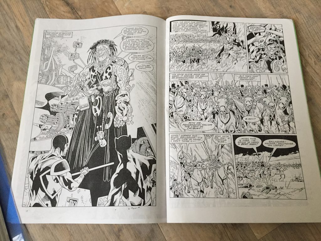 Marvel UK Genesis 1992 Booklet