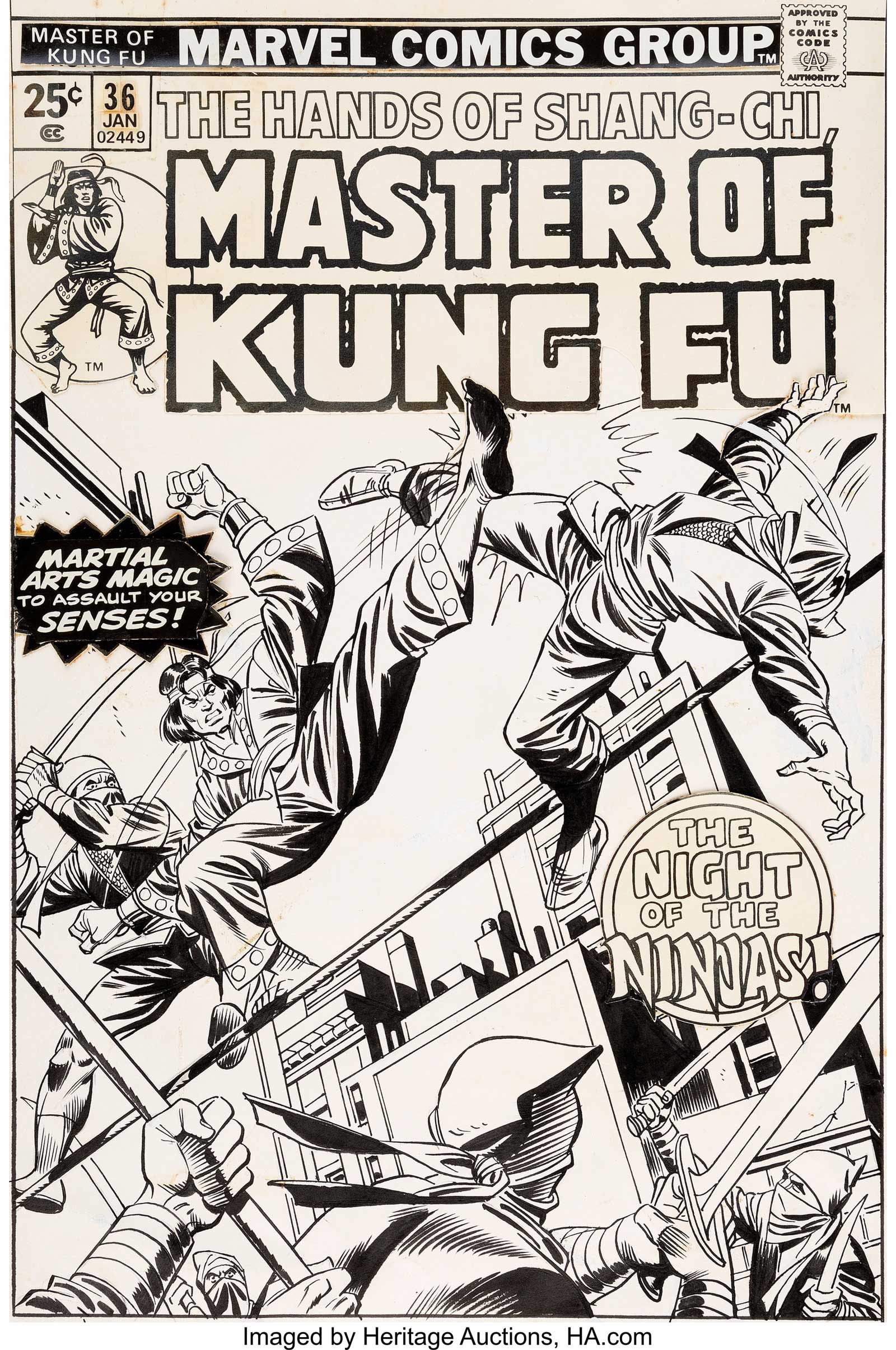 Master of Kung Fu #36 (Marvel, 1976) by Gil Kane and Mike Esposito