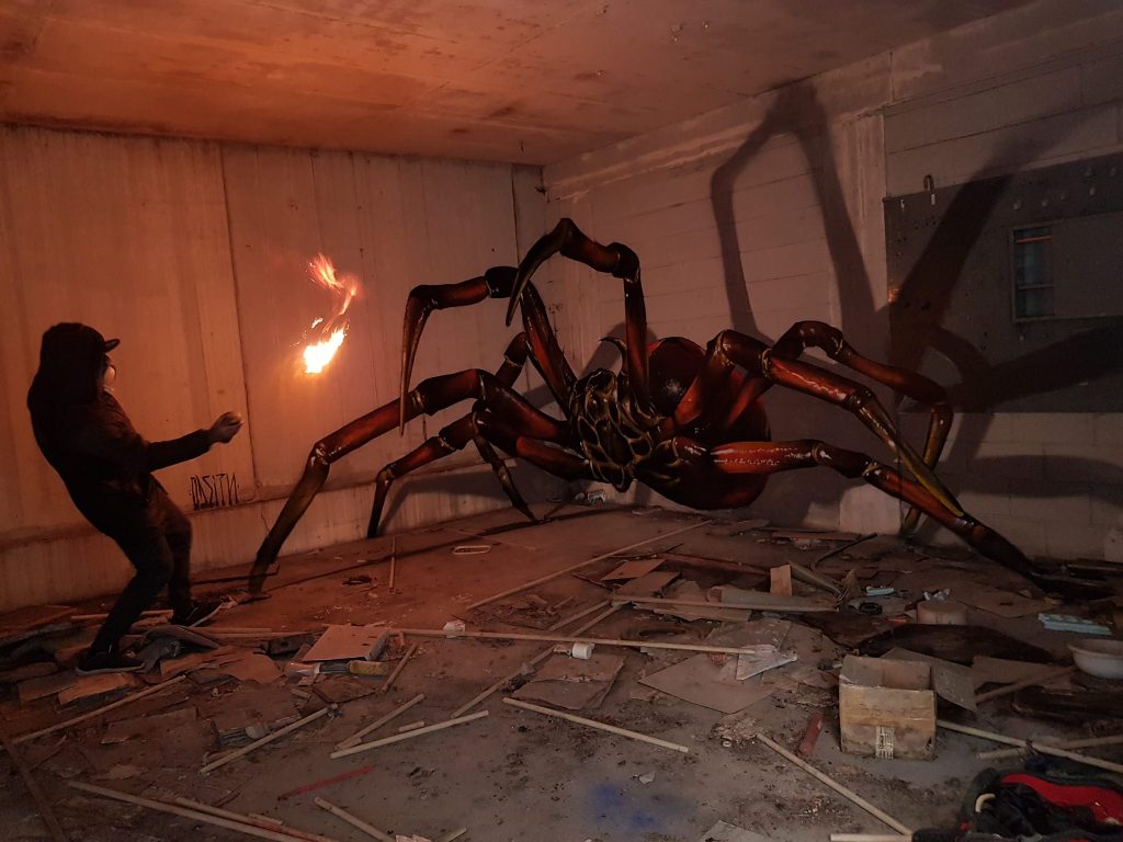 Odeith and spider. Image: Odeith Official Site