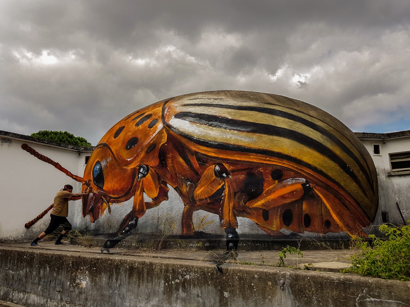 Odeith battles a giant Colorado Potato Beetle. Image: Odeith Official Site
