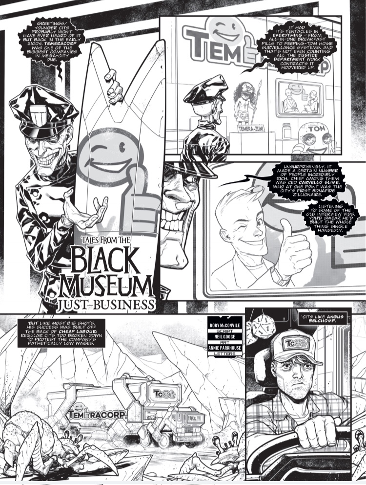 Judge Dredd Megazine 408 Tales from the Black Museum