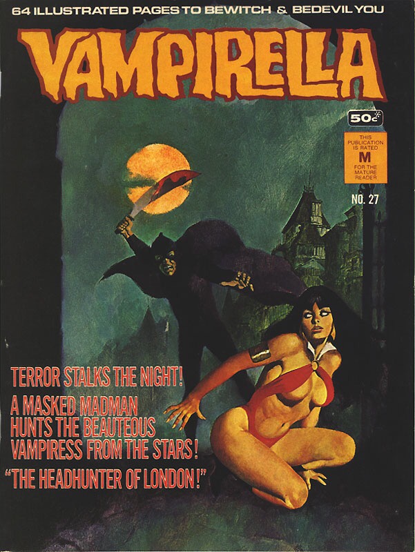Vampirella cover art by Jordi Longaron