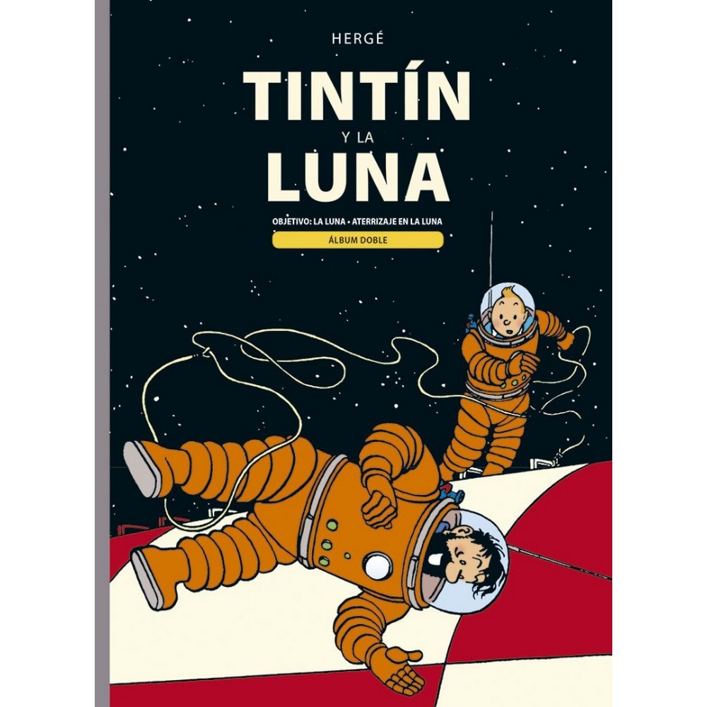 Tintin on the Moon - French Edition