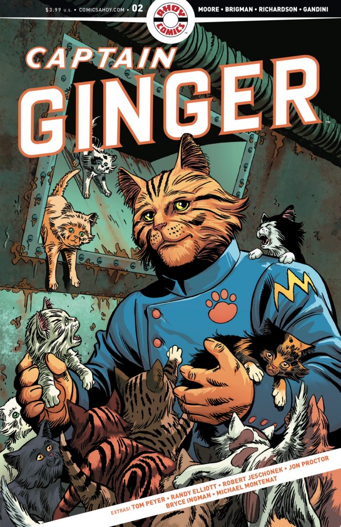 Captain Ginger #2 - Cover