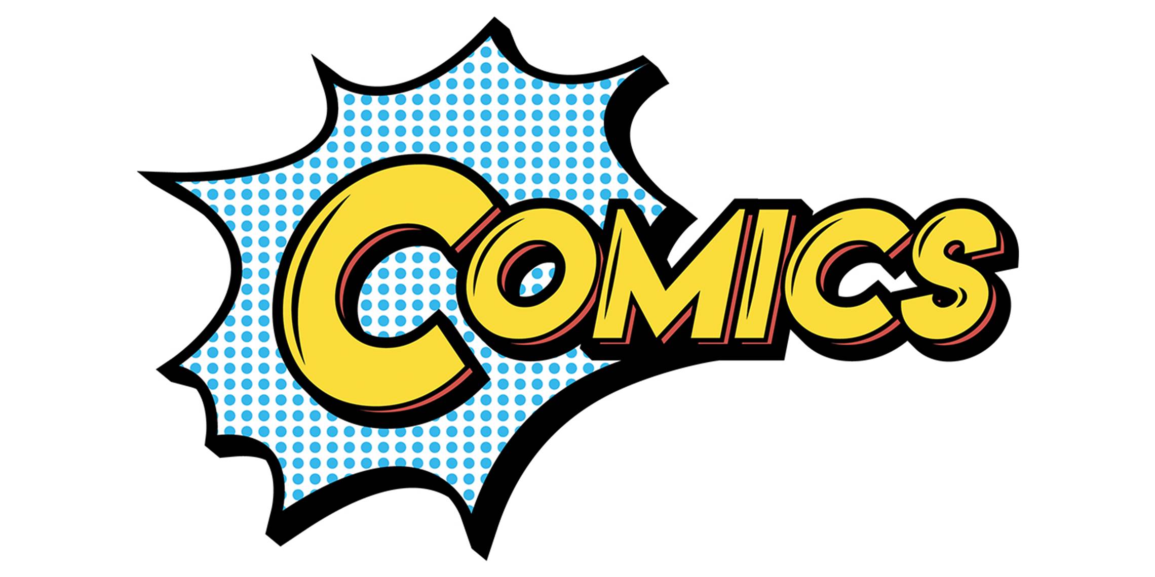 Comics: Explore and Create Comic Art Exhibition Logo