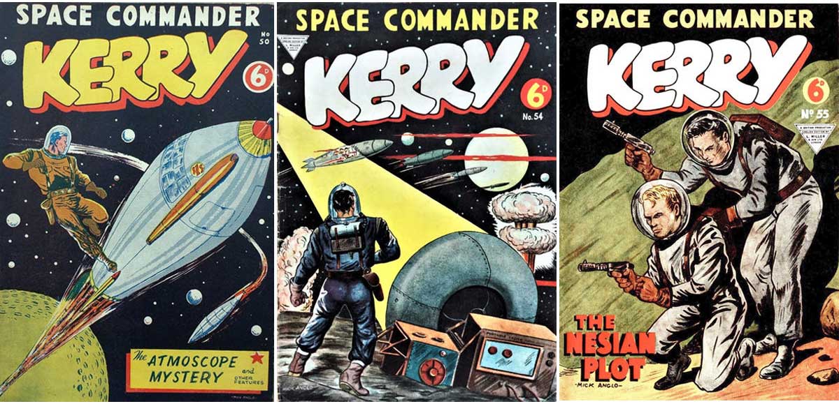 Space Commander Kerry Covers