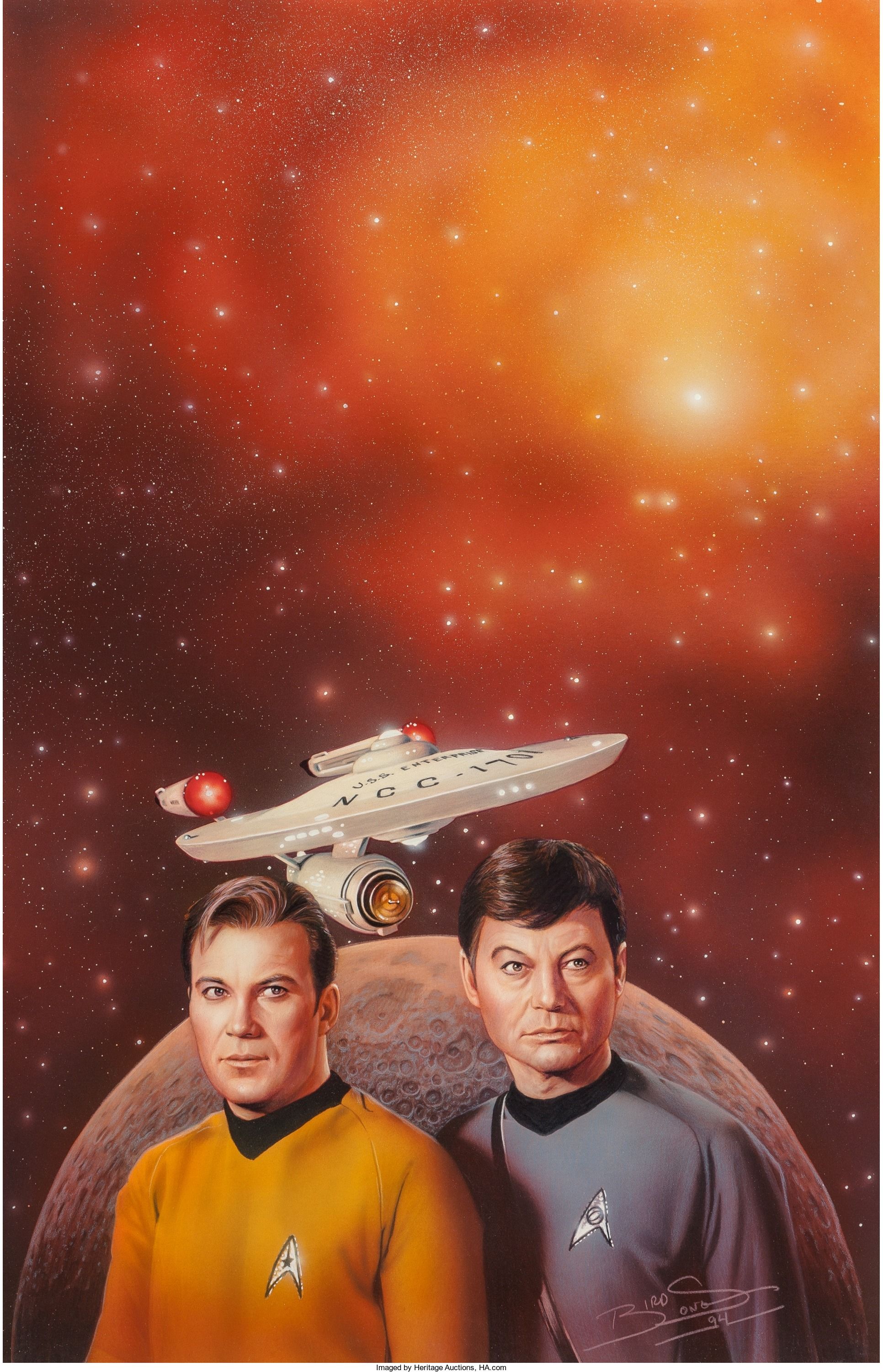 Art by Keith Birdsong for Star Trek: The Better Man