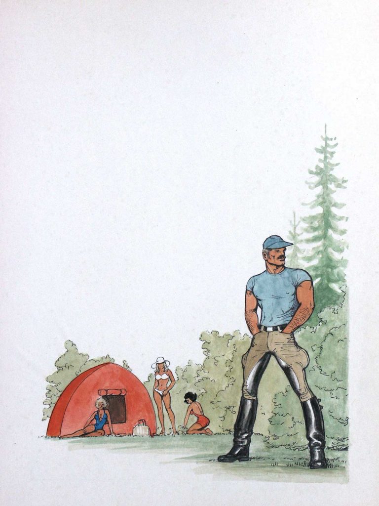 Art from Camping by Tom of Finland