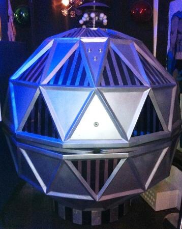 Bromyard’s Science Fiction Museum is home to the last surviving Mechanoid, featured in the First Doctor story The Chase. Photo: The Time Machine Museum of Science Fiction