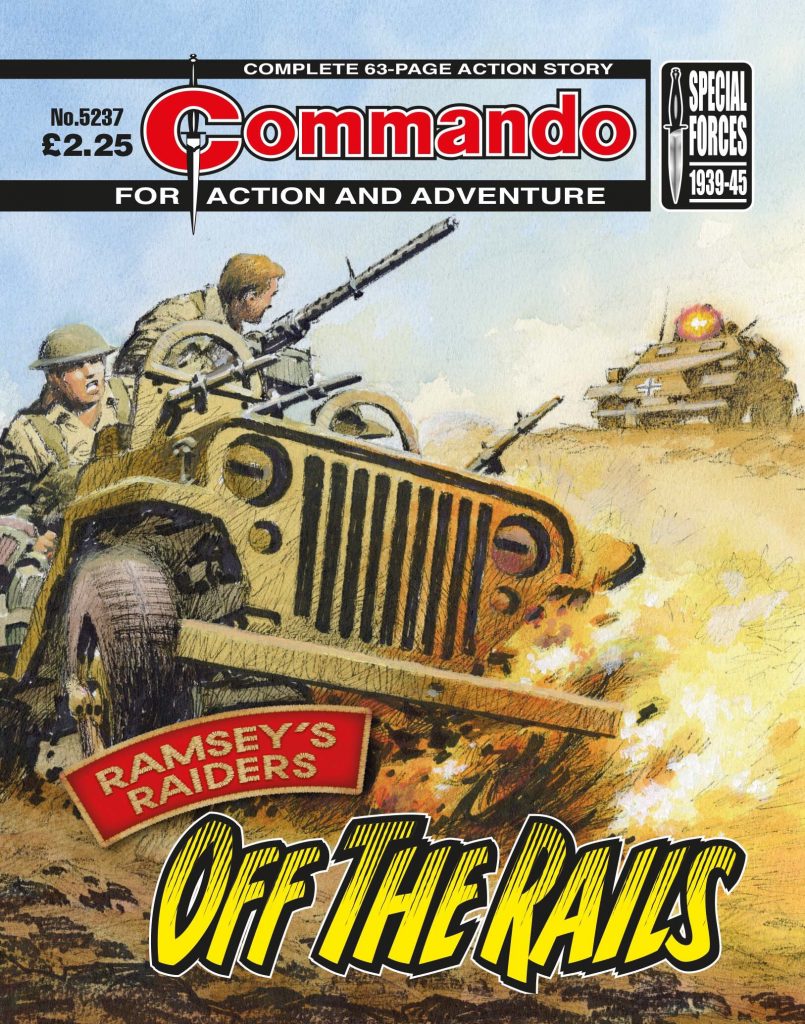 Commando 5237 Action and Adventure: Ramsey’s Raiders: Off The Rails