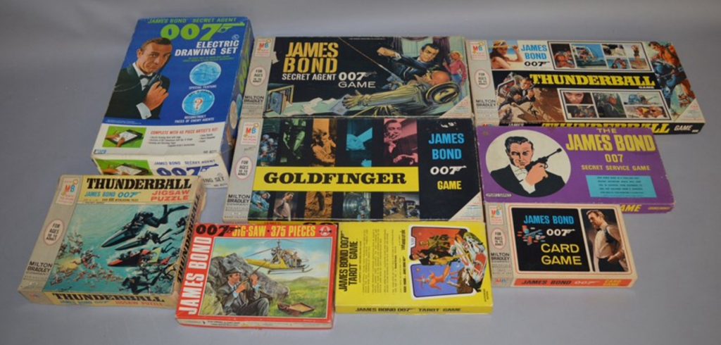 James Bond games and puzzles