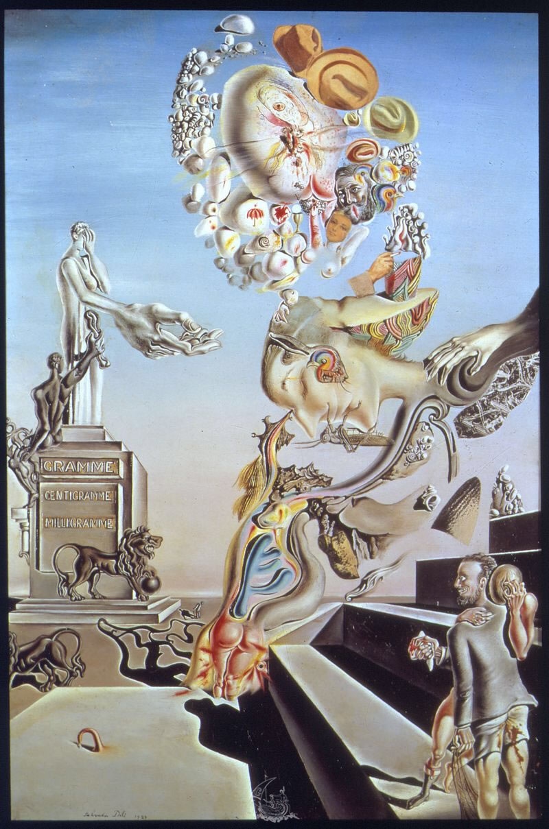 “The Lugubrious Game” (1929) by Salvador Dali