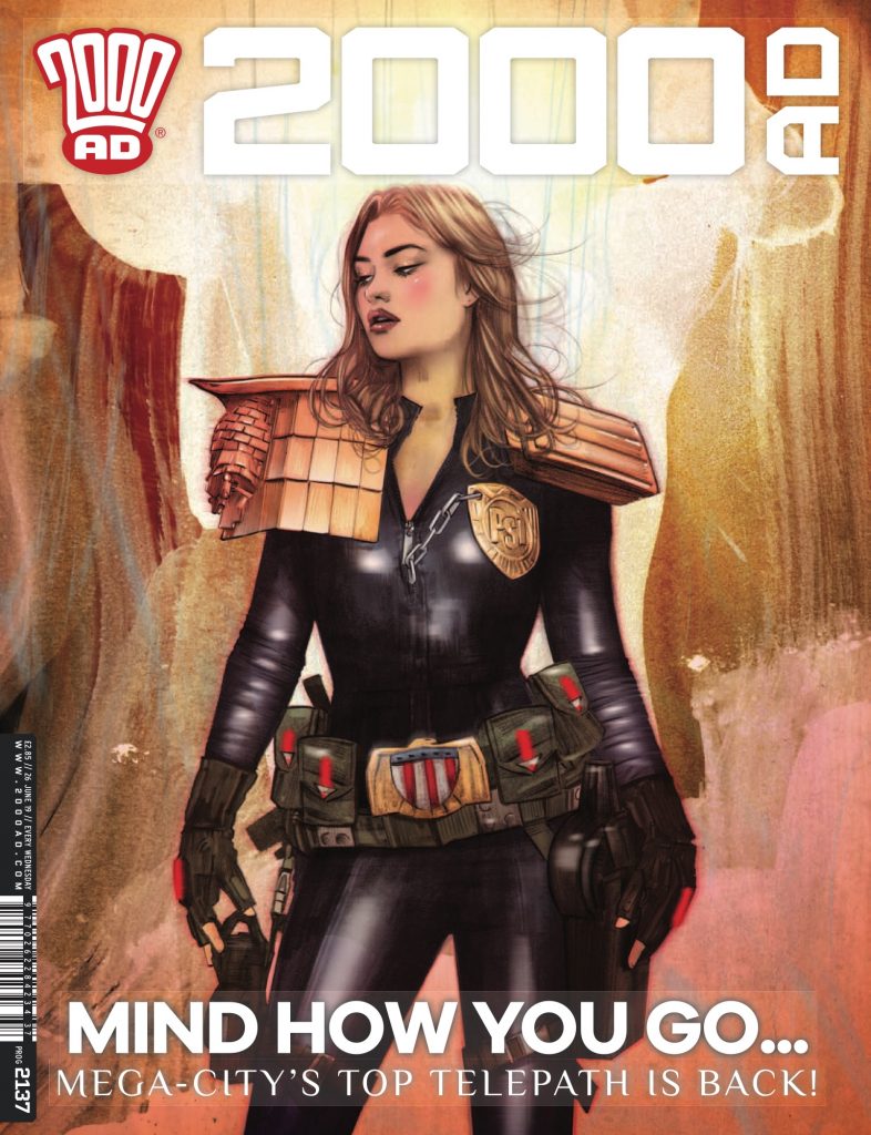 2000AD Prog 2137 Cover by Tula Lotay