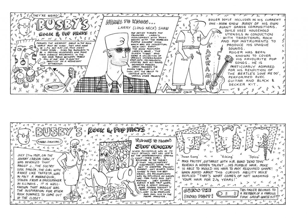 Sample from The Wonders of Science by Eddie Campbell and Phil Elliott