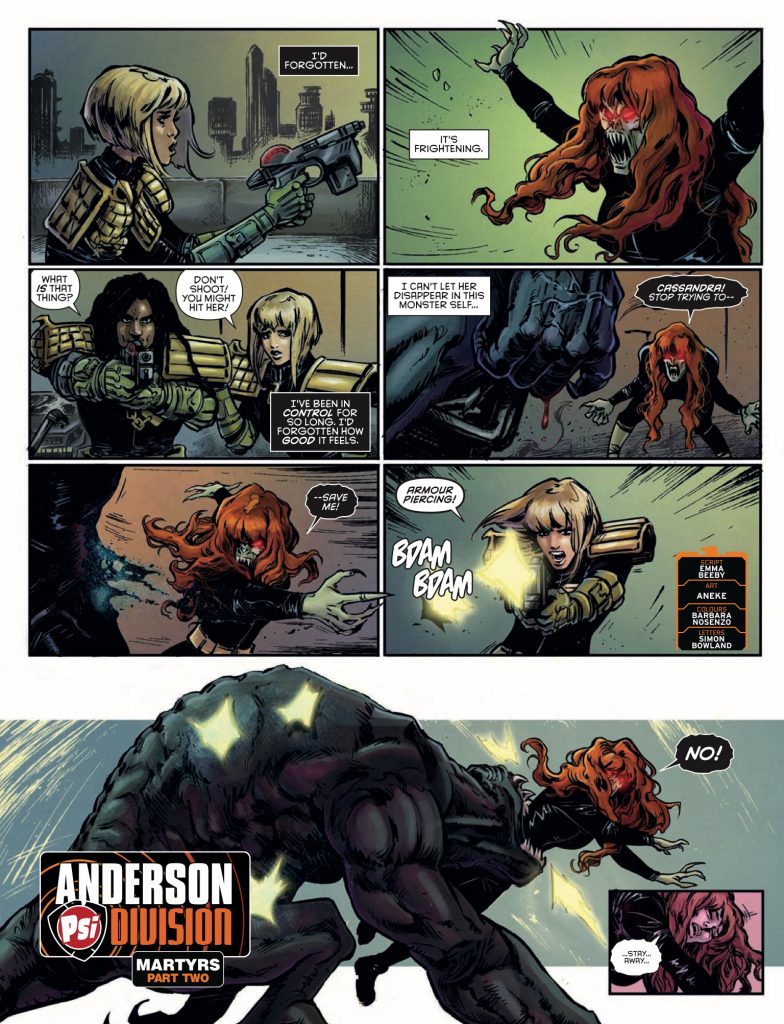 2000AD 2138: Anderson - Psi-Division » Martyrs (Part 2)