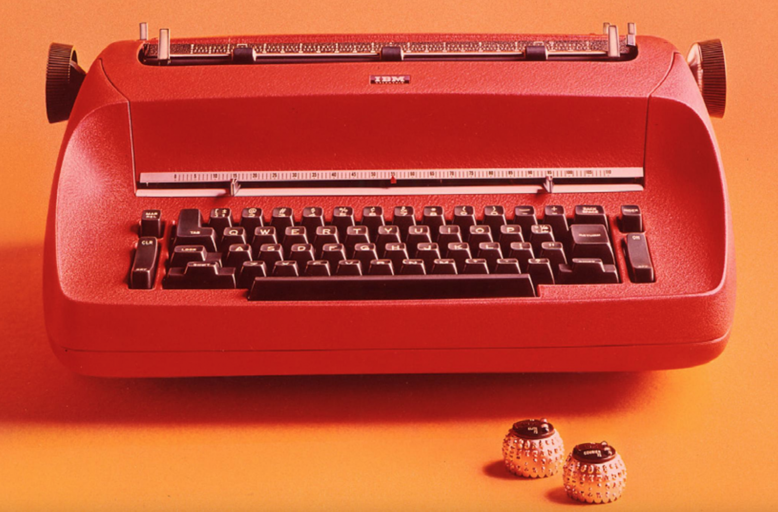 The IBM Selectric. State of the art typesetting in 1979...