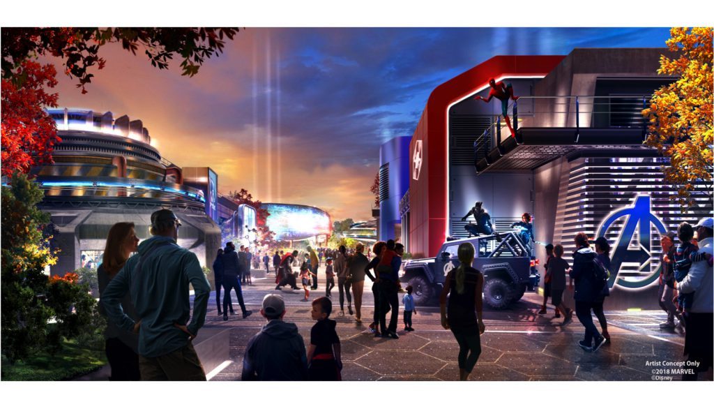 Disney Parks hinted its revamped Marvel offering would include new rides inspired by Spider-Man, Doctor Strange, Ant-Man & the Wasp, and the Avengers in a blog post last year. Image: Disney