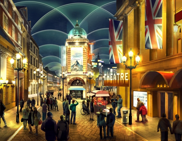 What The London Resort could look like now Paramount is back on board as a partner. Picture: The London Resort