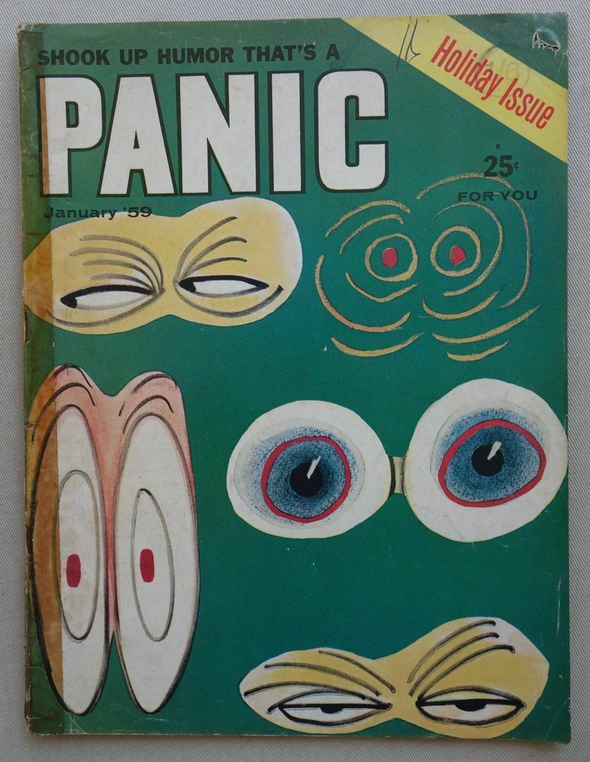 Panic Comic Magazine Vol 1 #4 - Jan 1959 Holiday Issue - from the Jim Baikie Collection