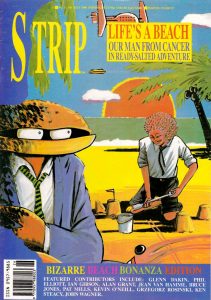 The Man from Cancer on the cover of STRIP! Issue 11