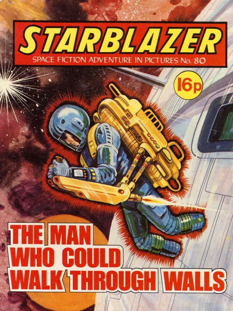 Starblazer 80: The Man Who Could Walk Through Walls