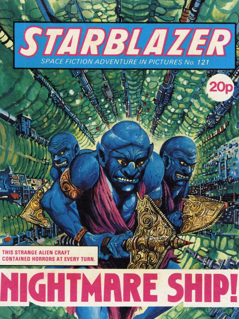 Starblazer 121: Nightmare Ship!