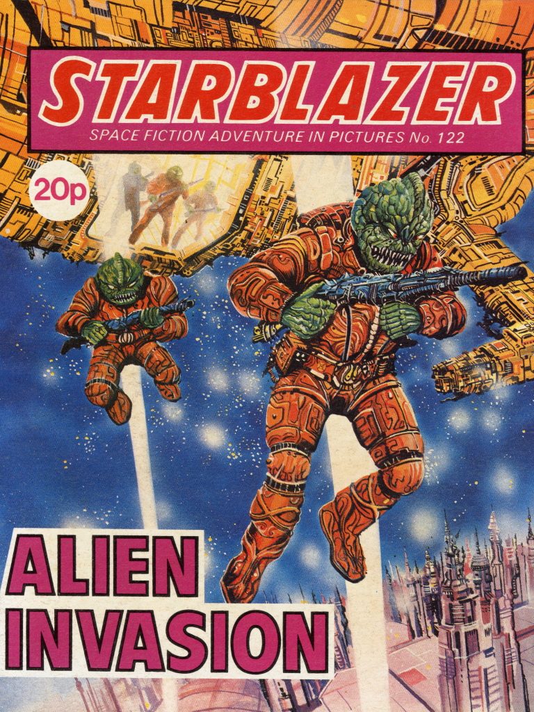 Starblazer 122: Alien Invasion
