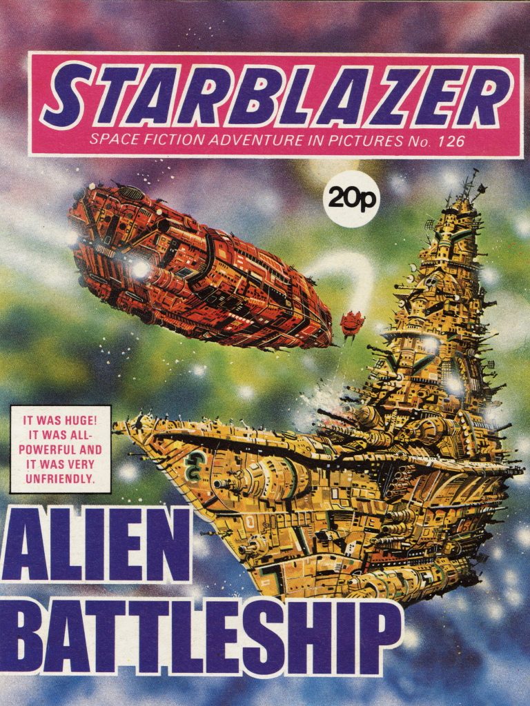 Starblazer 126: Alien Battleship