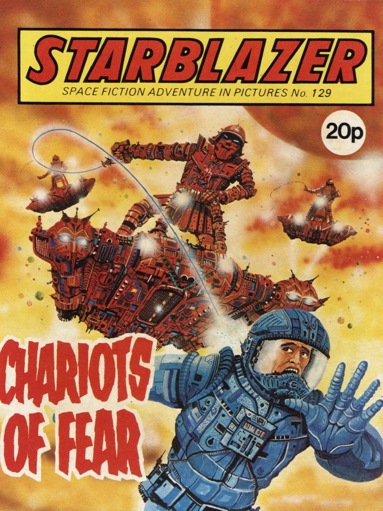 Starblazer 129: Chariots of Fear
