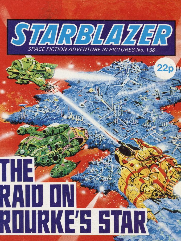 Starblazer 138: The Raid on Rourke’s Star
