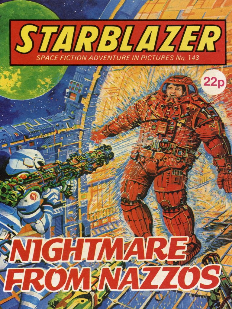 Starblazer 143: Nightmare from Nazzos