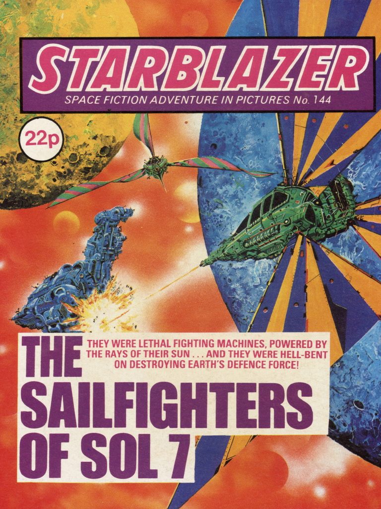 Starblazer 144: The Sailfighters of Soil 7