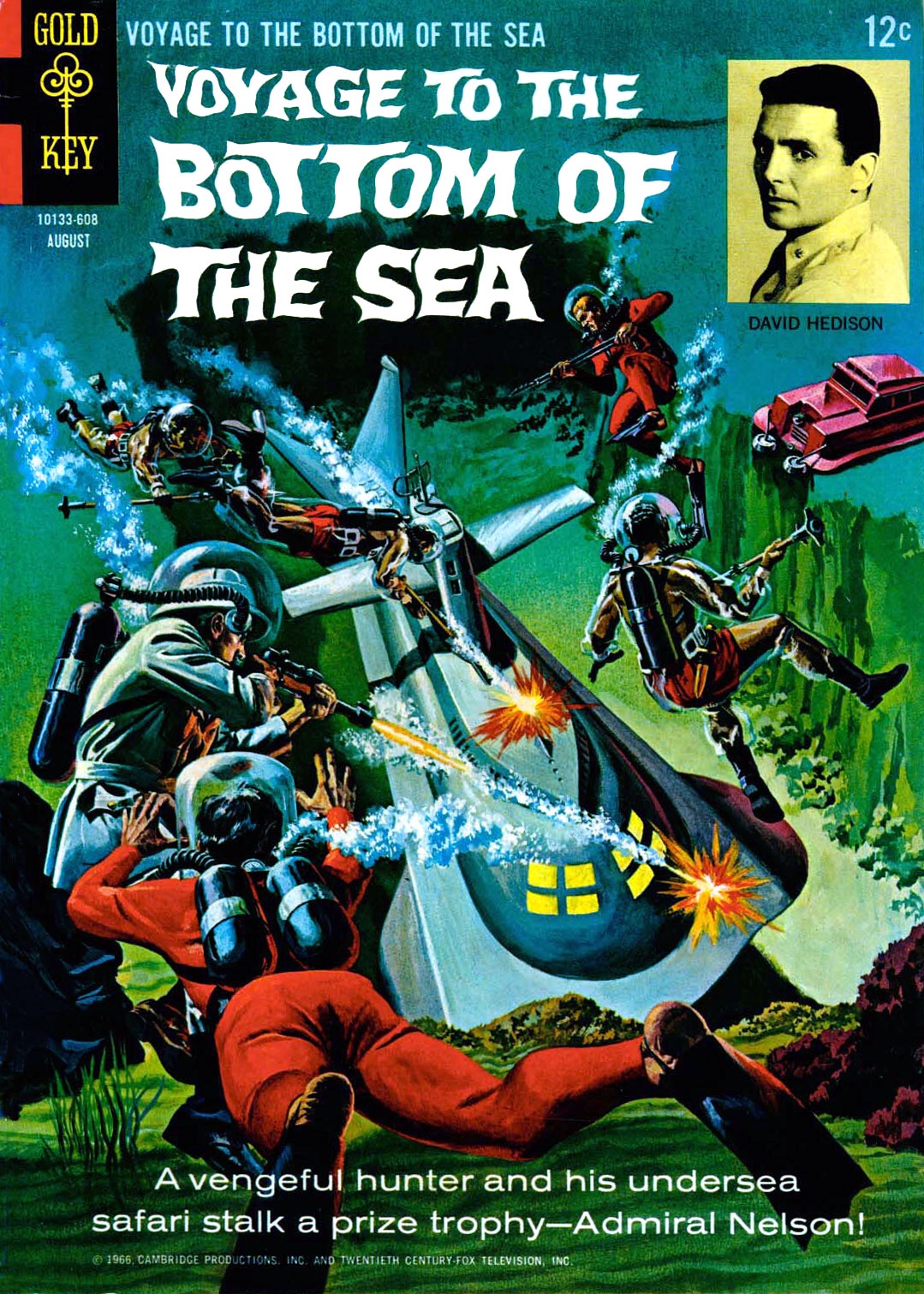 Gold Key’s Voyage to the Bottom of the Sea #5 - Cover by George Wilson