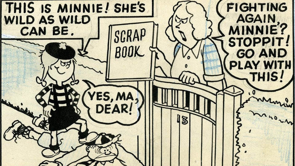 The original Minnie the Minx. © Beano Studios/ DC Thomson