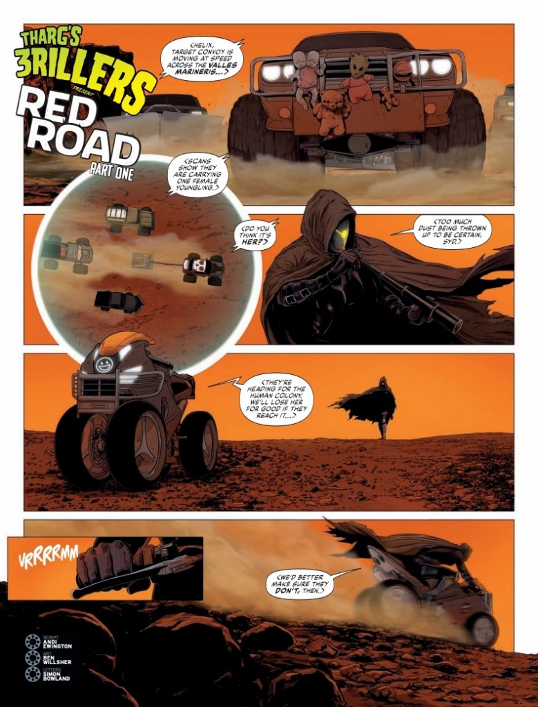 2000AD 2146 - Tharg's 3rillers Present - Red Road (Part 1)