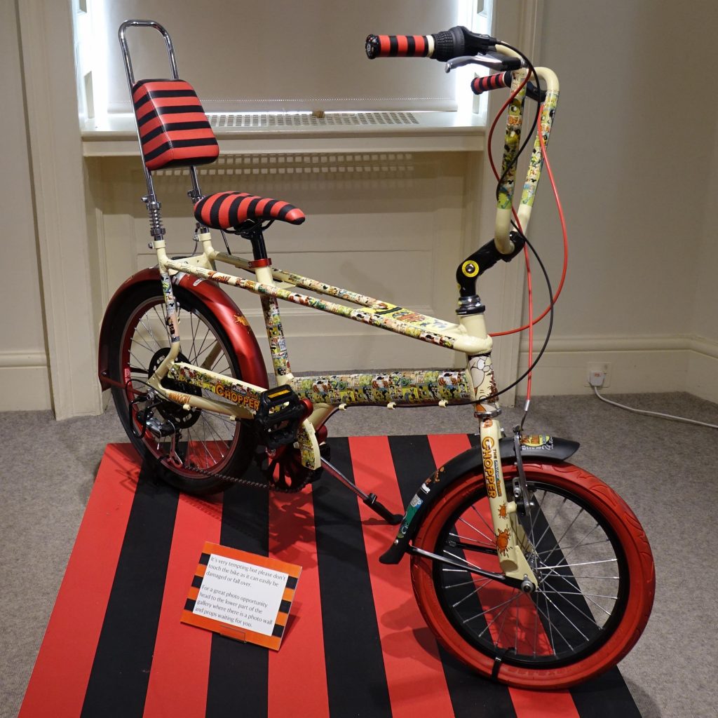Beano Bike on display at Mottisfont