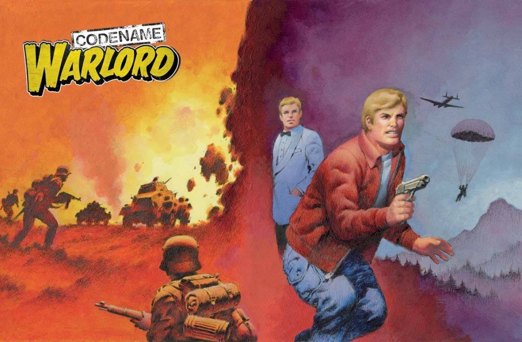 The Commando Issue 5255: Home of Heroes: Codename Warlord Wraparound Cover by Ian Kennedy - on sale Thursday 22nd August