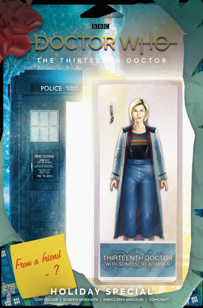 The Thirteenth Doctor Holiday Special #1 (of 2) Cover C: Action Figure (Blair Shedd)