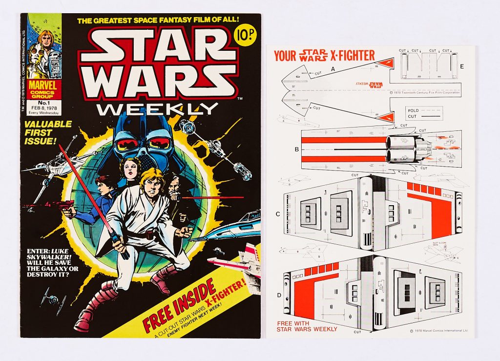 Star Wars Weekly Issue 1 (1978) - with gift