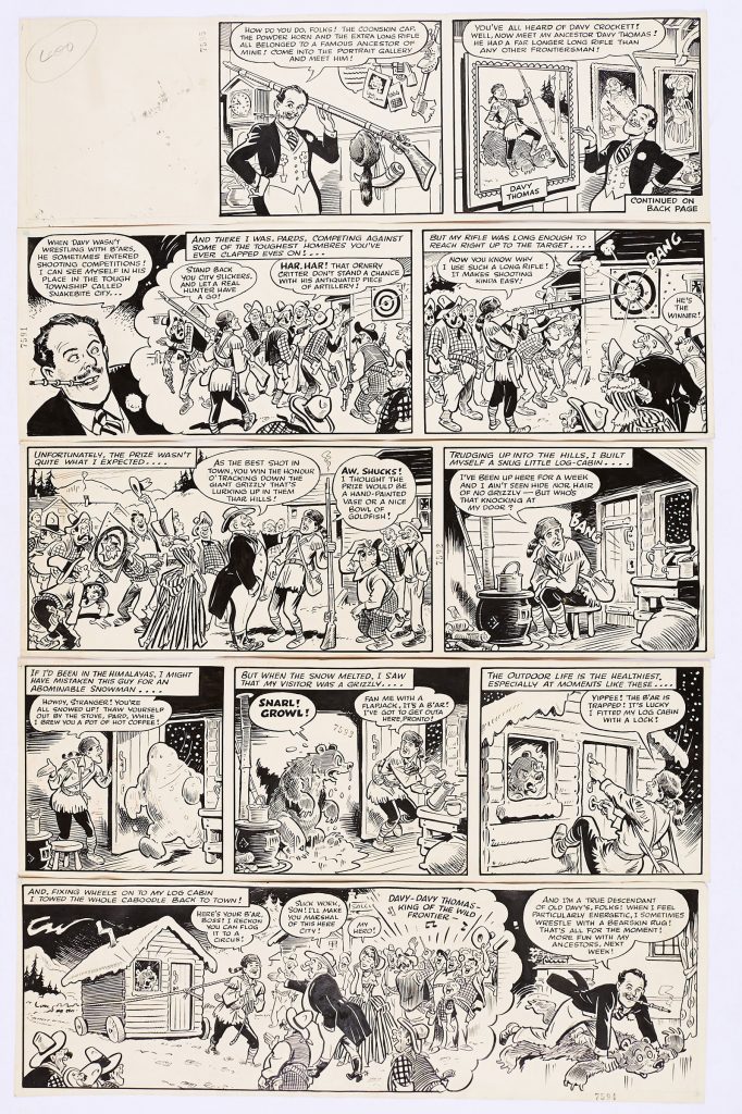 Film Fun/Terry-Thomas 5 original complete story strips for Film Fun, published in the late 1950s, by Terry Wakefield