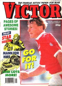 One of the last issues of The Victor (No. 1611). A bold revamp kept the title going for some 18 months before it finally ceased publication in 1992