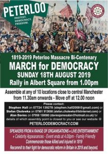 March for Democracy 2019 Poster