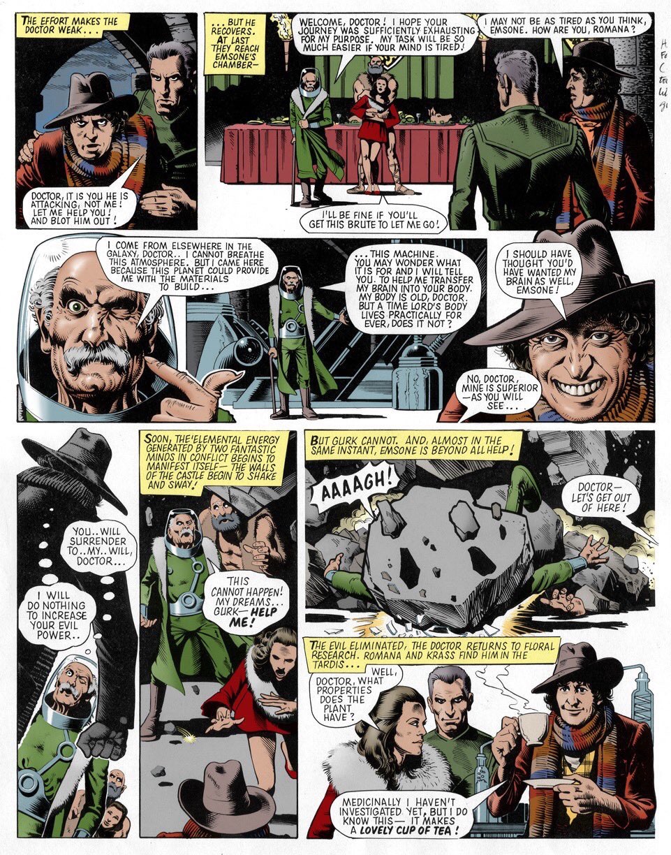 Doctor Who by Brian Bolland 
