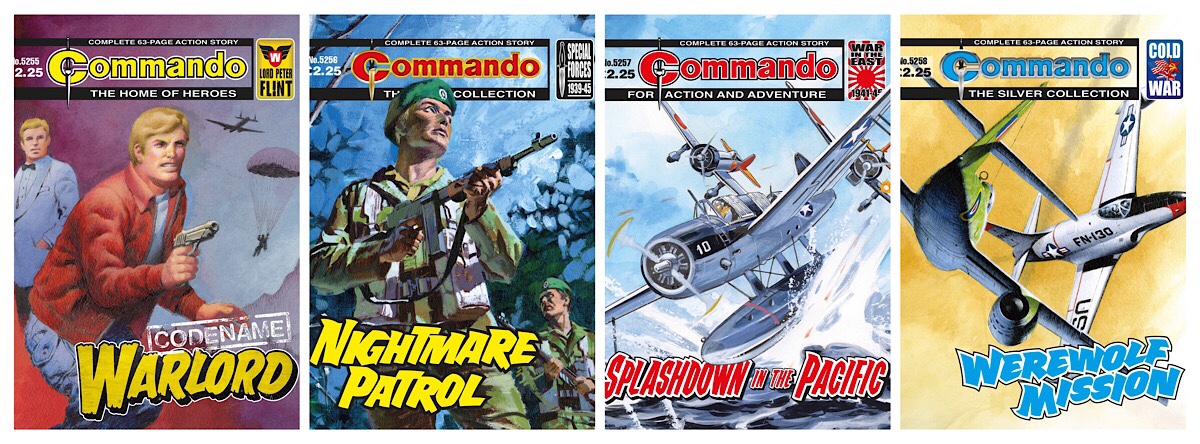 Commando Issues 5255-5258