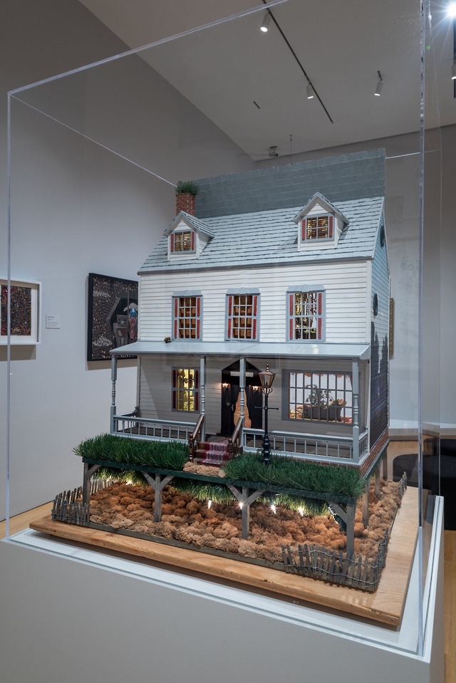 “The Stein-Toklas Dollhouse of Judith Young-Mallin,” dollhouse purchased 1970s; contents assembled 1980s–mid-2000s